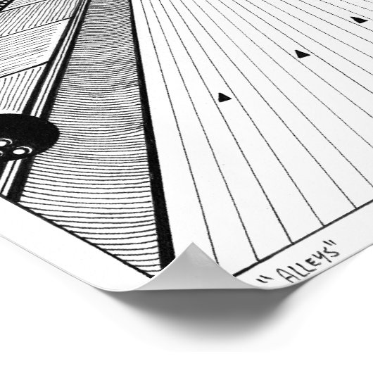 Alleys Poster (Hoek)