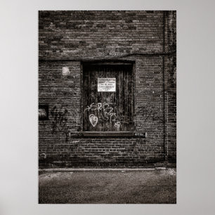 Alleyway Graffiti nr. 4 Poster