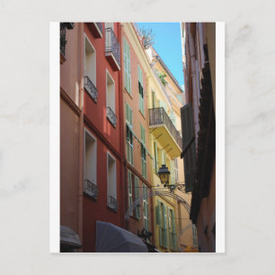 Alleyway in Monte Carlo, Monaco Briefkaart