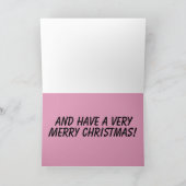 ALLEZ BRANDON ! CARTES DE NOËL ROSE CADY (Intérieur)