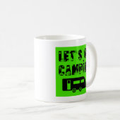 Allez Camping - Travel Trailer Coffee Mug (Devant droit)