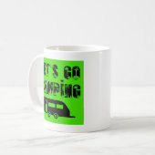 Allez Camping - Travel Trailer Coffee Mug (Devant gauche)