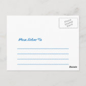 Allez ! Carte postale Inspirante (Dos)