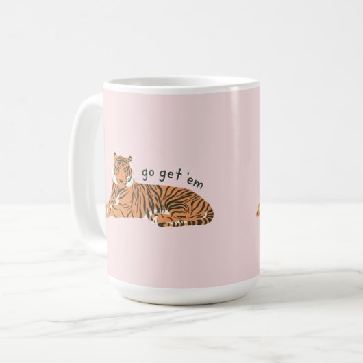 Allez chercher 'Em Tiger- Mug (Devant gauche)