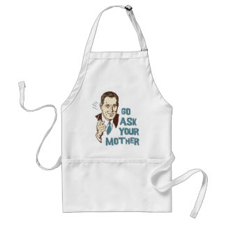 Allez demandent votre tablier de BBQ de mère