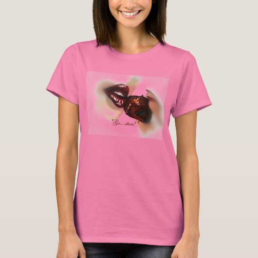 "Allez...diva !" T-shirt (Devant)