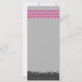 Allez ! Faire-part de diplôme Customisé (rose) (Dos)