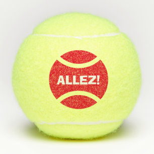 Allez! Gepersonaliseerde tennisballen cadeau idee