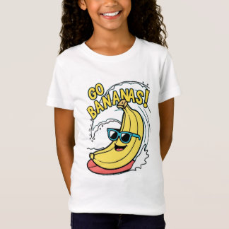 Allez les bananes ! T-shirt pour enfants à la bana