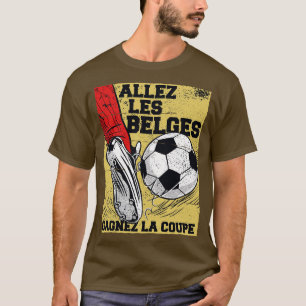 Allez les Belges Gagnez la Coupe Go België T-shirt