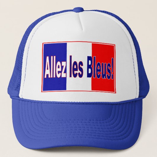 Allez les Bleus! Frans Football Team Fan Pet (Voorkant)