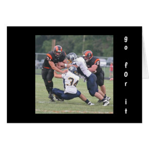 ALLEZ POUR LA CARTE D'ENCOURAGEMENT N'ABANDONNEZ J