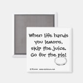 Allez pour la tarte ! Magnet (Recto/Verso)