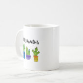Allez se reposent sur une tasse de cactus (Devant gauche)