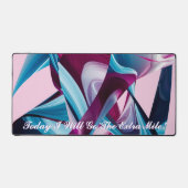 Allez Sur L'Extra Mile ! Abstrait inspiré par la m (Recto)