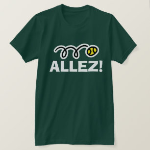 Allez! Tennissport t shirt