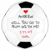 Allez-vous au bal de fin d'année avec moi demande (Devant)