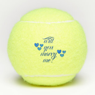 allez-vous m'épouser des balles de tennis de dalD
