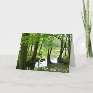 Allez-y bientôt   Carte photo paysage forestier