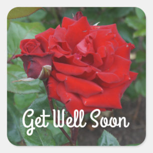Allez-y Bientôt, Stickers Rose No 2 Crimson Bouque