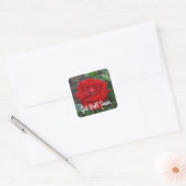 Allez-y Bientôt, Stickers Rose no 3 Crimson Bouque (Enveloppe)