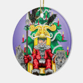 AllFather Yuletide Keramisch Ornament (Links)