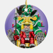 AllFather Yuletide Keramisch Ornament (Achterkant)