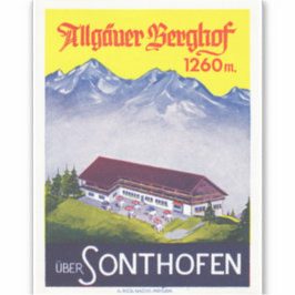 Allgäuer Berghof Sticker