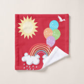 Alliance de Dieu arc-en-ciel | Soleil Dove Olive B (Gant de toilette)