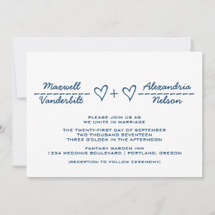 Alliance du Coeur Bleu Invitation