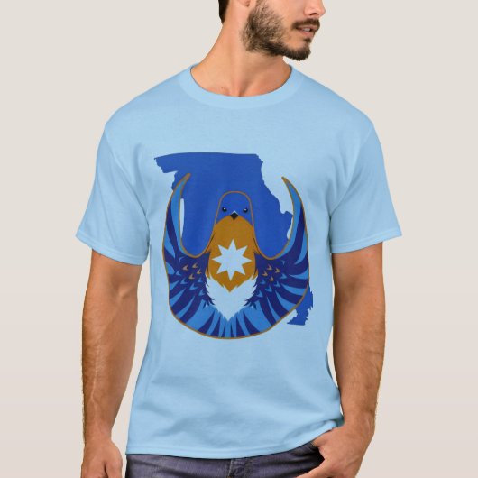 Alliance Heartland Blue Wing Tshirt 2 (Devant)