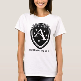 Alliance zo doen we het. t-shirt