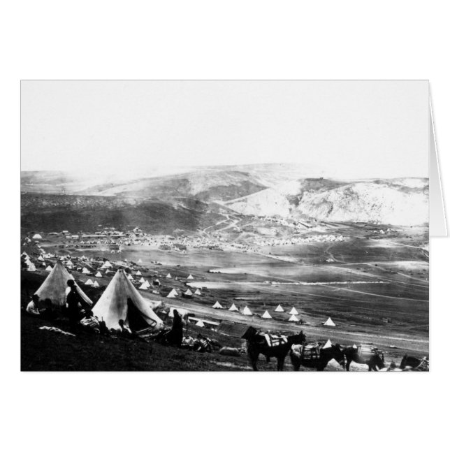 Allied Encampment, Crimée, vers 1855 (Devant horizontal)