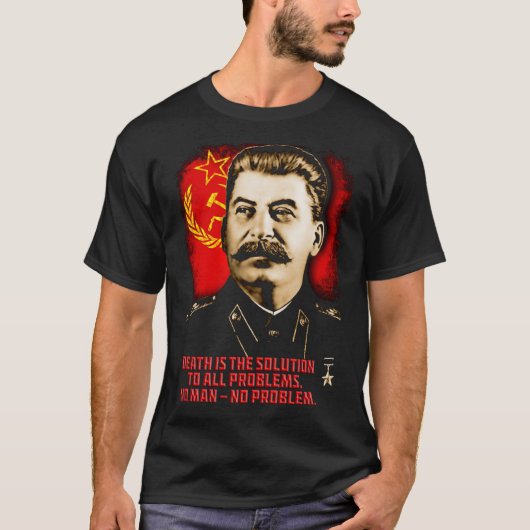 Allied Nations - Joseph Stalin Essential T-Shirt (Voorkant)