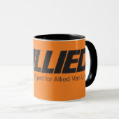 Allied Van Lines Coffee Mug Mok (Voorkant rechts)