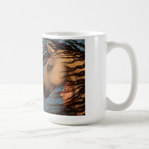 Alliés - Cheval et femme - Mug classique