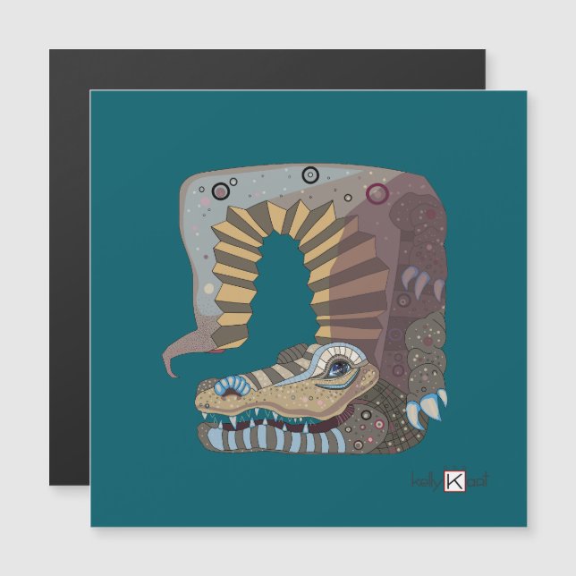Alligator  (Voorkant / Achterkant)