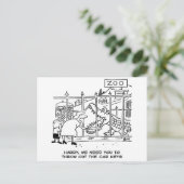 Alligator à la carte postale Zoo (Debout devant)