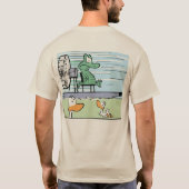Alligator Air Boat Comic Shirt (Achterkant)