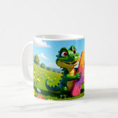 Alligator Andy Mug – A – Alphabet (Devant gauche)