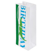 Alligator Anniversaire Sac à vin (Dos Angle)