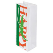 Alligator Anniversaire Sac à vin (Devant Angle)