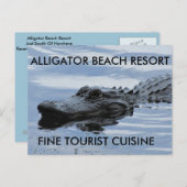 Alligator Beach Resort Briefkaart (Voorkant / Achterkant)