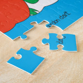 Alligator Binnenband GROOT Stuk Puzzel (Zijkant)