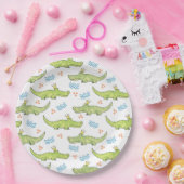 Alligator Birthday Paper Bord 9" (Feest)