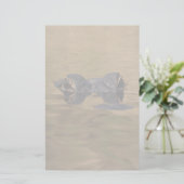 alligator briefpapier (Staand voorkant)