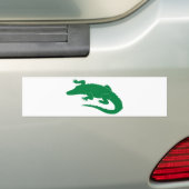 Alligator Bumpersticker (Op auto)