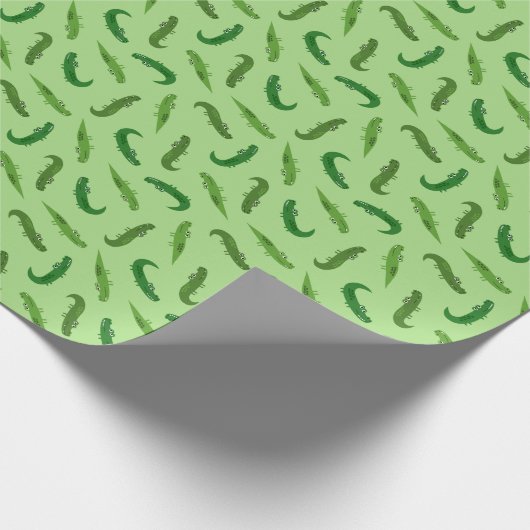 Alligator Cadeaupapier (Hoek)