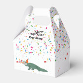 Alligator Crocodile - Dieren met partij Bedankdoosjes (Voorkant Zijde)