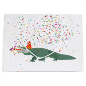 Alligator Crocodile - Dieren met partij Groot Cadeauzakje (Voorkant)